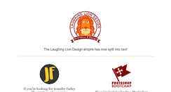 Desktop Screenshot of laughing-lion-design.com