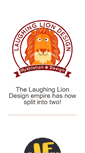 Mobile Screenshot of laughing-lion-design.com